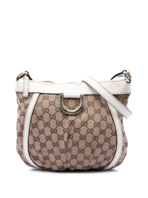 Gucci Pre-Owned 2016-2026 GG Canvas Abbey D Ring crossbody bag Neutrals 44UZX2H46B8Q7STM