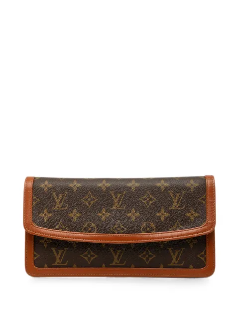 Louis Vuitton Pre-Owned 1988 Monogram Pochette Dame PM clutch bag Brown 8F6P9W9LQ9DZ0Y06