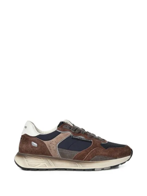 Crime London Rush suede panelled sneakers Brown 10601AA9