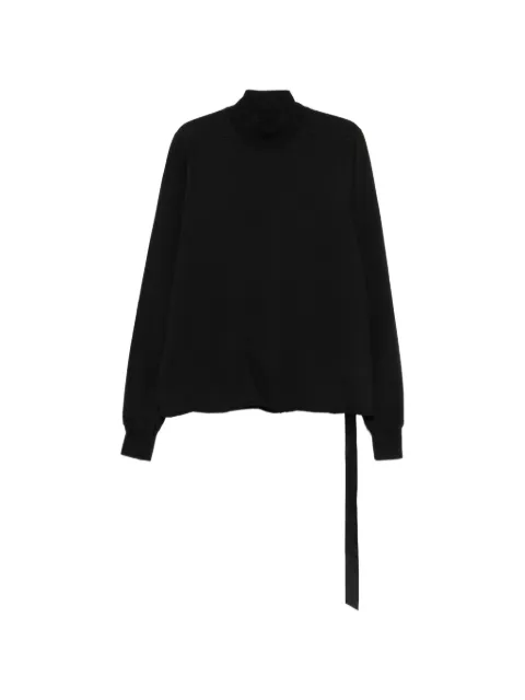 Rick Owens DRKSHDW high-neck cutout sweater Black DU02F6263RIG