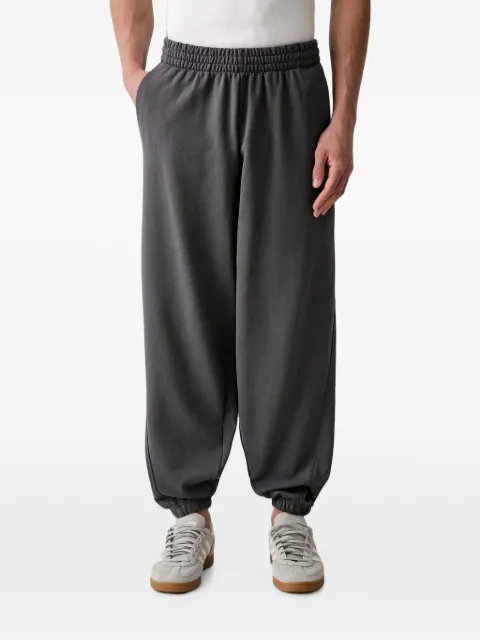 adidas logo-embroidered elasticated track pants Grey KW2291