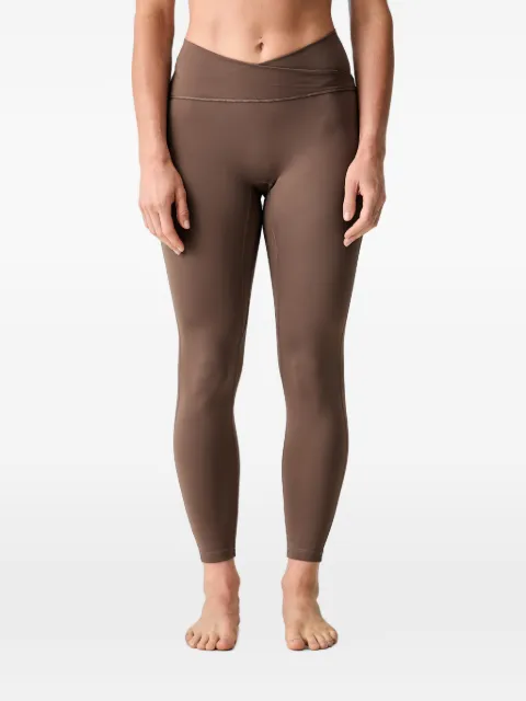 adidas Studio crossover leggings Brown KX3151