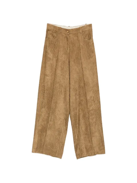 Alysi belt-loop corduroy trousers Neutrals 166116A6003
