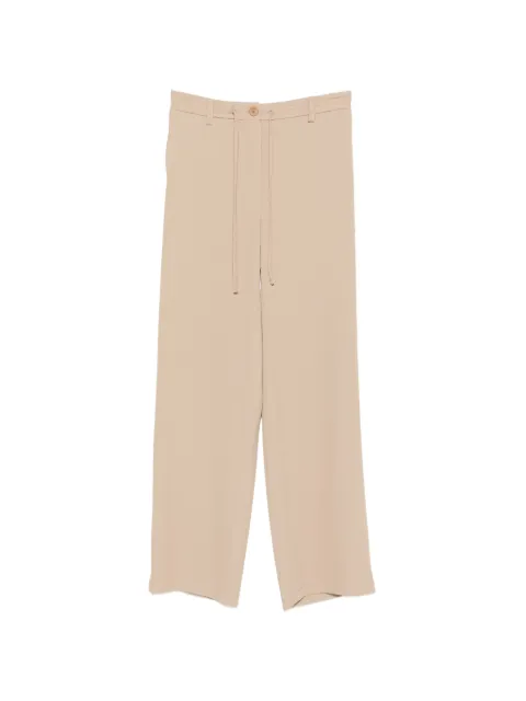 IMPERIAL drawstring wide-leg trousers Neutrals P7H7MHX