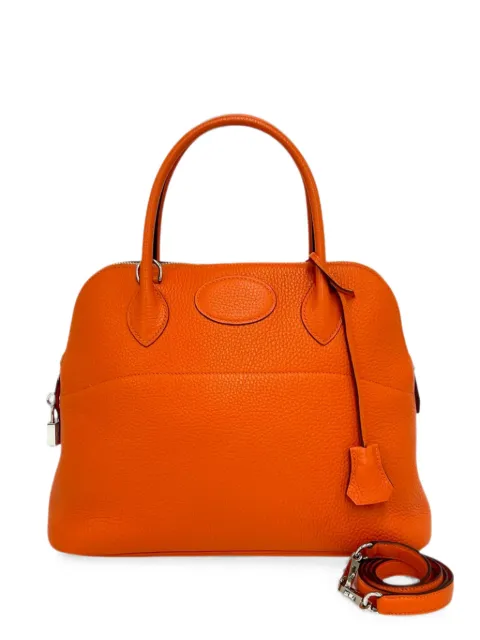 Hermès Pre-Owned 2015 Clemence Bolide 31 satchel Orange YIBWFJZFVHDL15W0