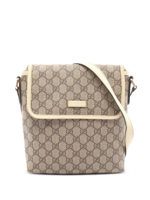 Gucci Pre-Owned 2000-2015 GG Supreme crossbody bag Neutrals 3UP44WPHRQ9WPTOO