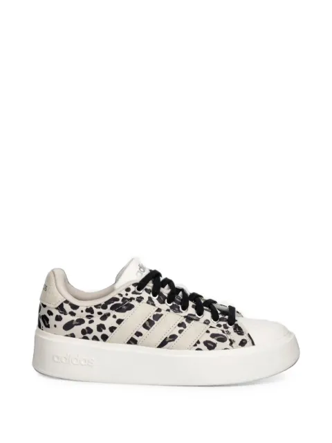 adidas leopard-print platform sneakers Neutrals KJ0401