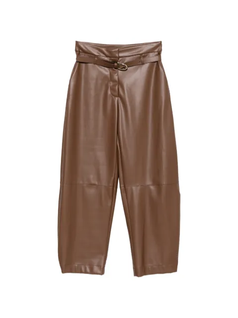 IMPERIAL belted trousers Brown P8F0MGJC