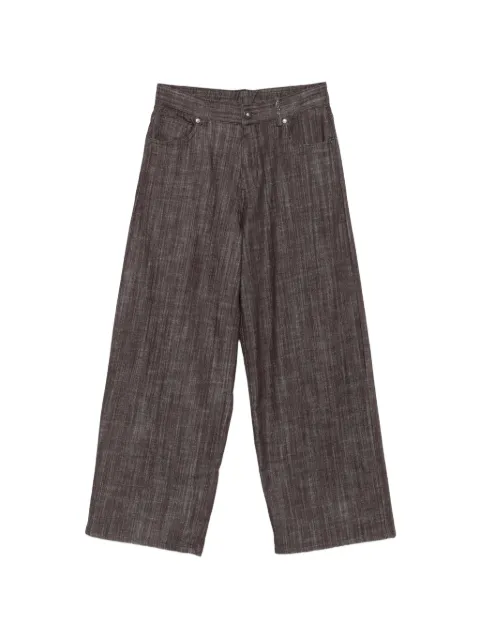 PANICALE straight-leg trousers Brown D390082PA