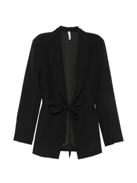IMPERIAL belted shawl-lapel jacket Black JCB0MHX