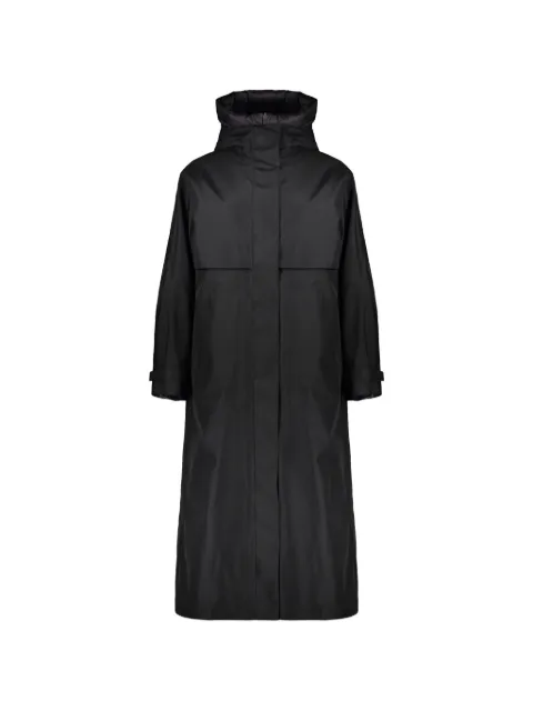 Herno waterproof single-breasted coat Black PI00375DL11125