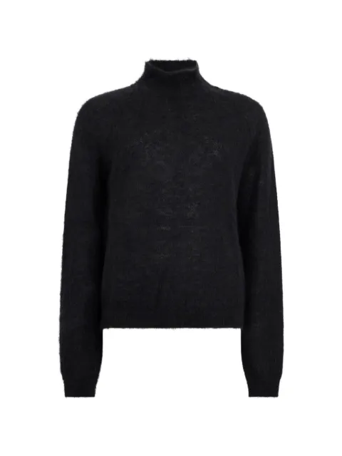 Alberta Ferretti high-neck sweater Black V09275103