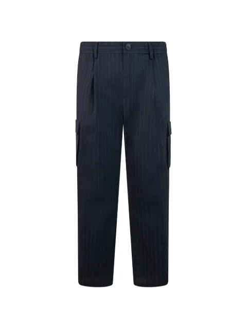 Herno cargo-pocket straight-leg trousers Blue PT000061U12649