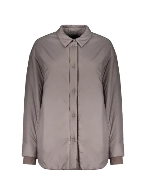 Herno padded button-up jacket Grey CM00004DL12812Z