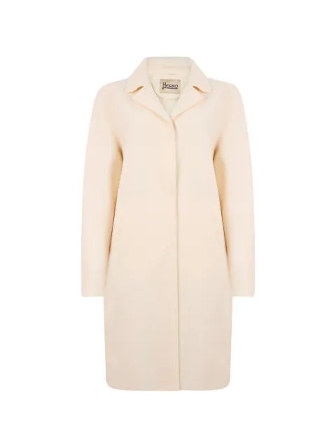 Herno button-up wool coat Neutrals CA00001DO33325