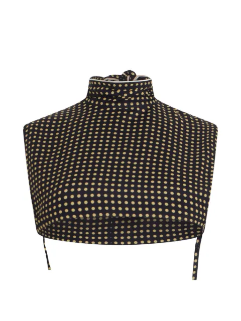 Philosophy Di Lorenzo Serafini polka-dot high-neck top Black A33027152