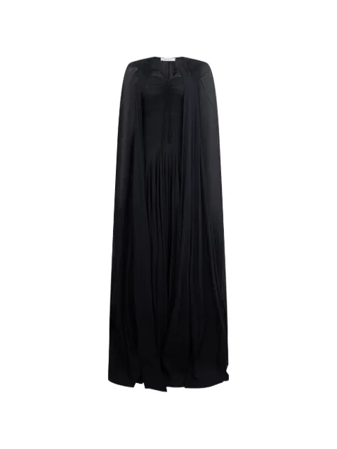 Philosophy Di Lorenzo Serafini draped gown Black A04317118