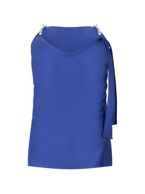 Alberta Ferretti draped blouse Blue A08045119