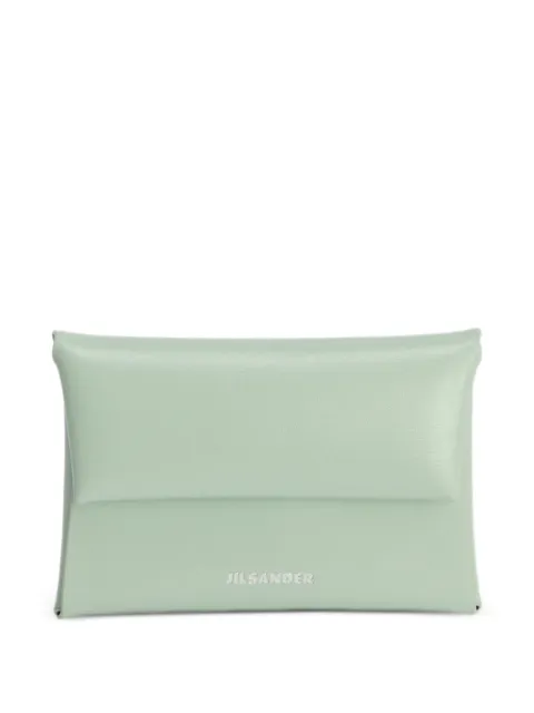 Jil Sander folded coin purse Green J07UI0013P5355