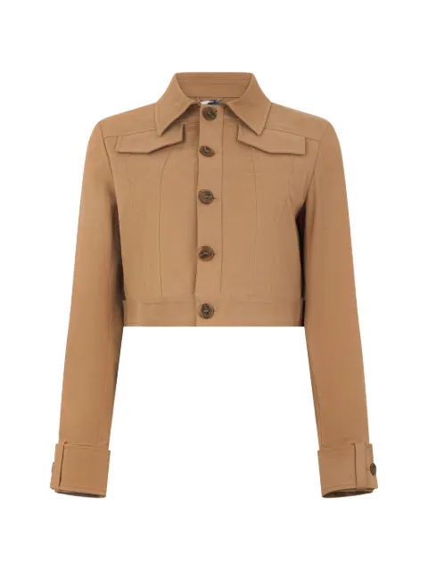 Alberta Ferretti button-up jacket Neutrals A05086624