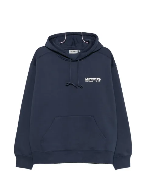 Carhartt WIP graphic-print hoodie Blue I037224