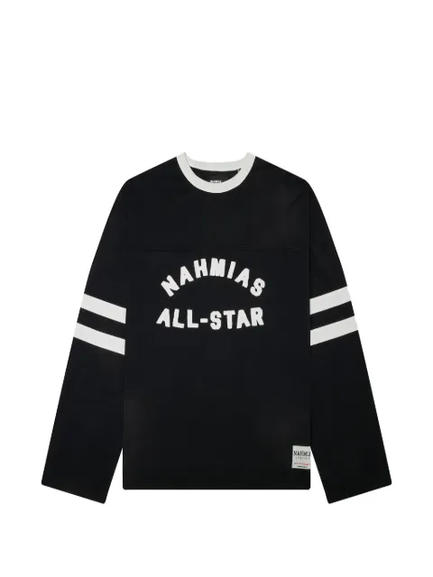 Nahmias All Star long-sleeve T-shirt Black Y10T27L11023