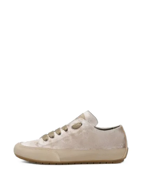 Candice Cooper Twist Woman velvet-effect panelled sneakers Grey 2020184081E78
