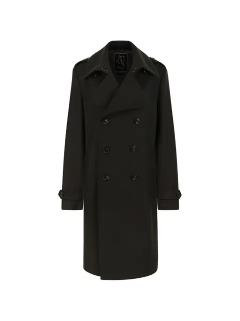 Sealup double-breasted coat Black 50039