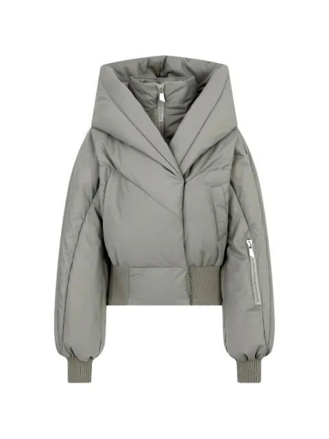 The Attico taupe grey puffer jacket Grey 261WCB00117CCP111AA