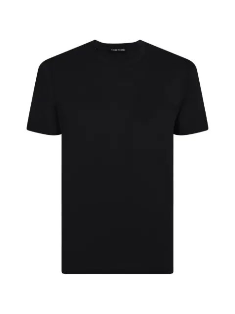 TOM FORD crew-neck T-shirt Black JCS004JMT012NAA