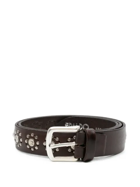 ERALDO stud-embellished leather belt Brown 300335