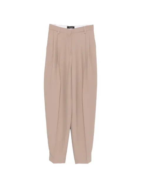 Fabiana Filippi pleated tapered trousers Neutrals PAD216F298M5220000