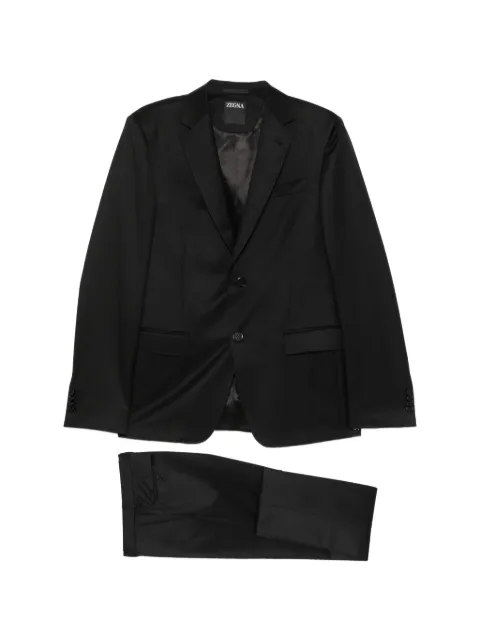 Zegna single-breasted wool suit Black 422776A4281CGN