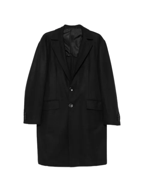 Kiton single-breasted cashmere coat Black UG0411LK0114015005