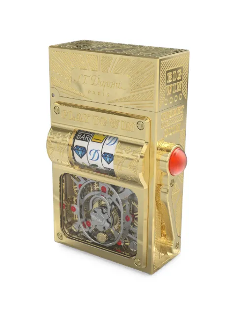 S.T. Dupont Haute Creation Complication Jackpot flip-top lighter Gold DJ16020