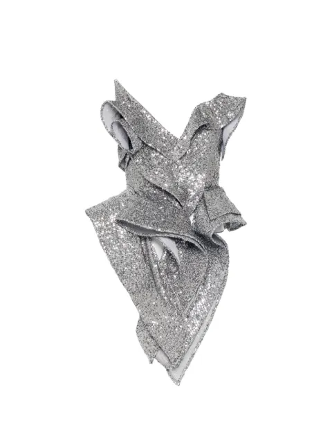 Maticevski Wizard bodice Grey T05638