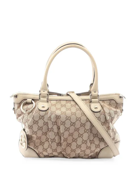 Gucci Pre-Owned 2000-2015 GG Canvas Sukey satchel Neutrals Y7U316RBJQTCQ6WK