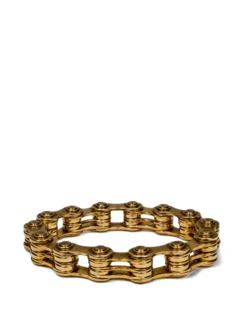 Christian Dior Pre-Owned 2000 multi-row bicycle chain bracelet Gold DPFA9409