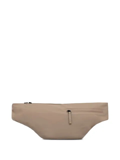 Rains Dash logo-puller belt bag Neutrals 16270