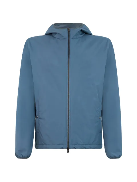 Herno hooded zip-up jacket Blue GI00002UO11101