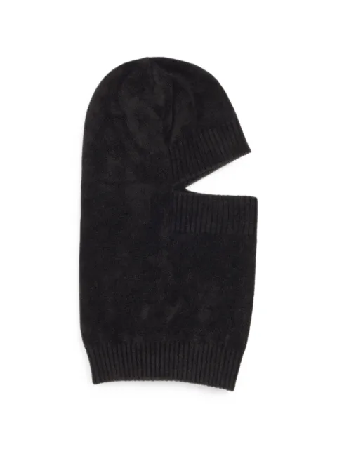 Alberta Ferretti ribbed-knit balaclava Black A36825107