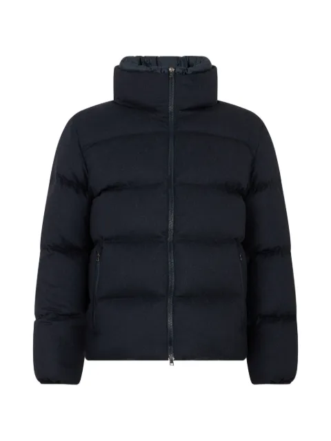 Herno padded high-collar jacket Blue PI001027U38087