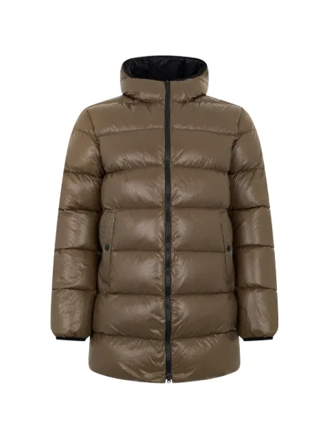 Herno padded hooded jacket Brown PI000899U12429