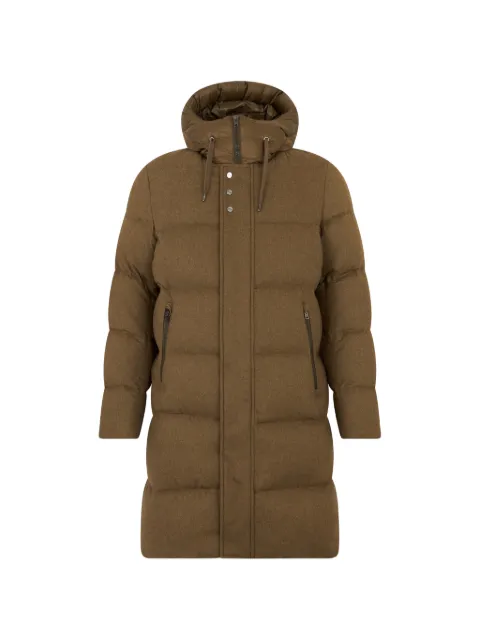 Herno padded hooded coat Brown PI001037U38087