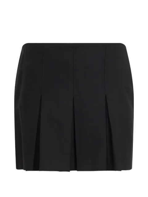 Alberta Ferretti pleated short skirt Black A01265123