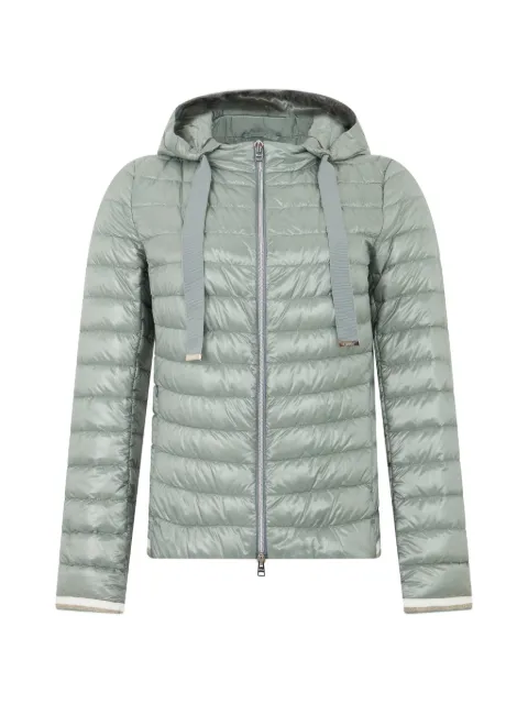 Herno hooded puffer jacket Green PI1060D12017