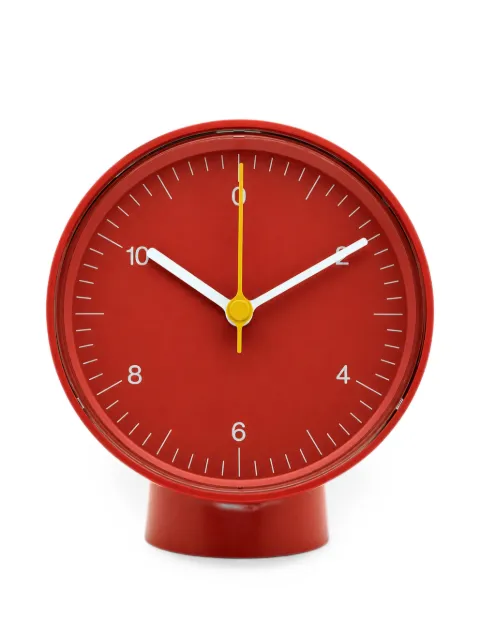 HAY x Jasper Morrison round-frame pedestal clock Red AF792A751
