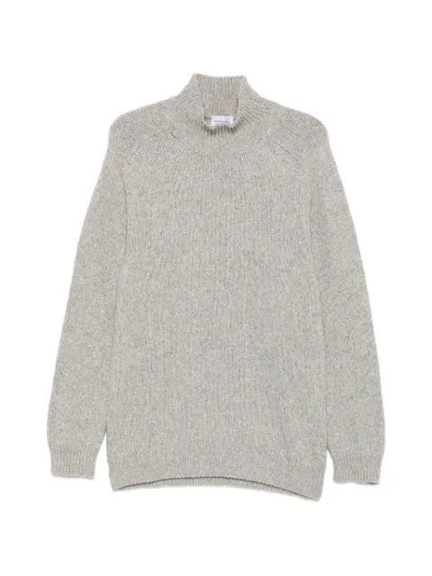 SCAGLIONE raglan-sleeve high-neck sweater Grey UTW022