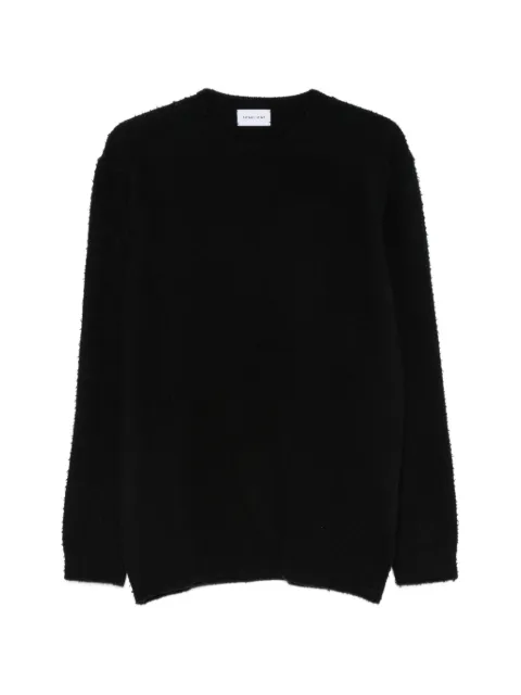 SCAGLIONE distressed-effect sweater Black UTM156