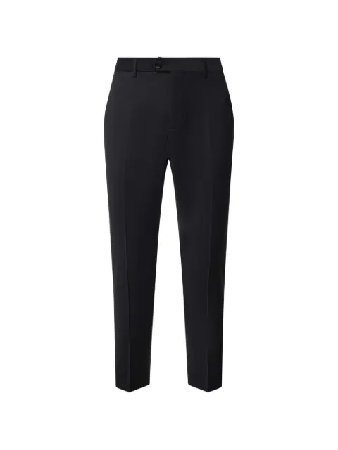 BE ABLE pressed-crease tailored trousers Black ALEXANDERSHORTER02TBCM